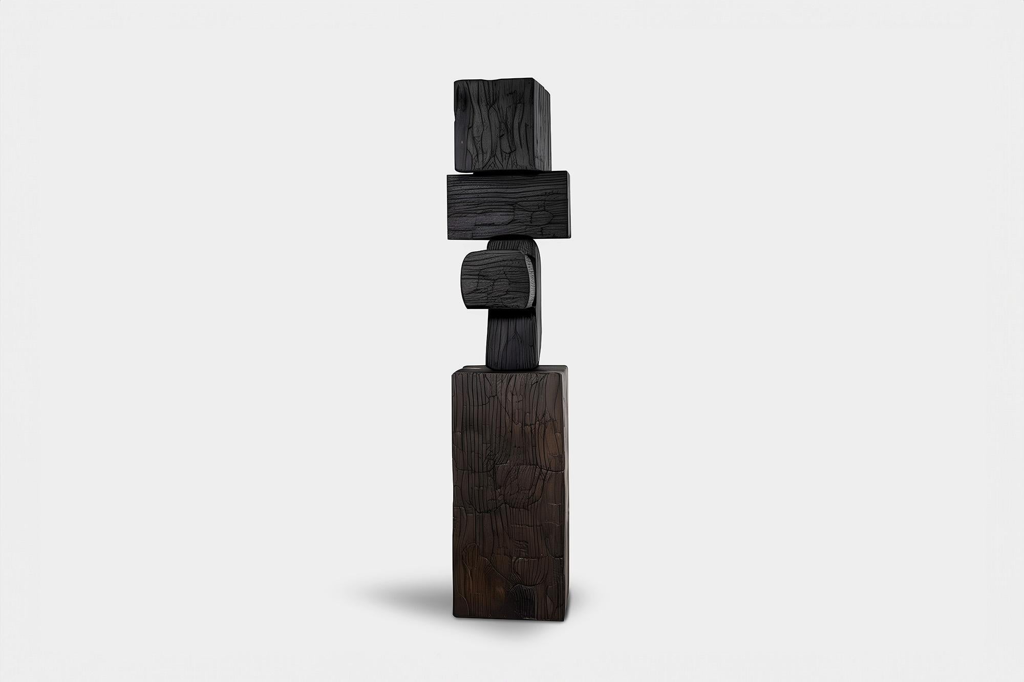 Sculptural Elegance Unseen Force #53: Joel Escalona's Solid Wood Coffee Table
———
This monolithic sculpture, designed by the talented Artist Joel Escalona, is a towering example of beauty in craftsmanship. Hand and digital machine made; the standing