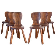 Sedia scultorea in Elm Wood