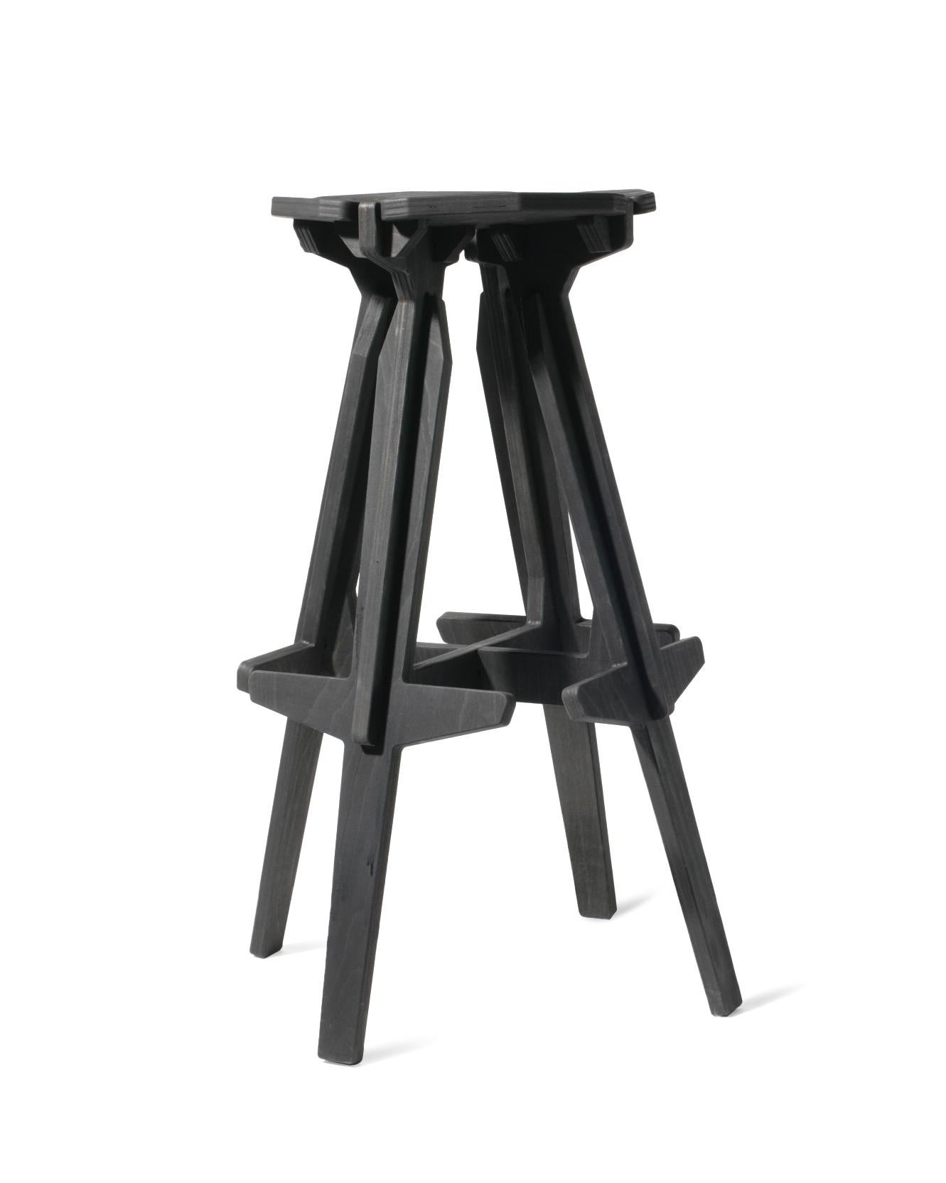 A combination of sculptural art, functionality, ergonomics and genius engineering this amazing piece of furniture provides both – a pleasure to the eye and practicality in any environment.
A helper in the kitchen, a solid friend in the bar, support