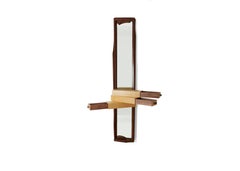 Sculptural Entryway Mirror with Three Dynamic Drawers by Nico Yektai