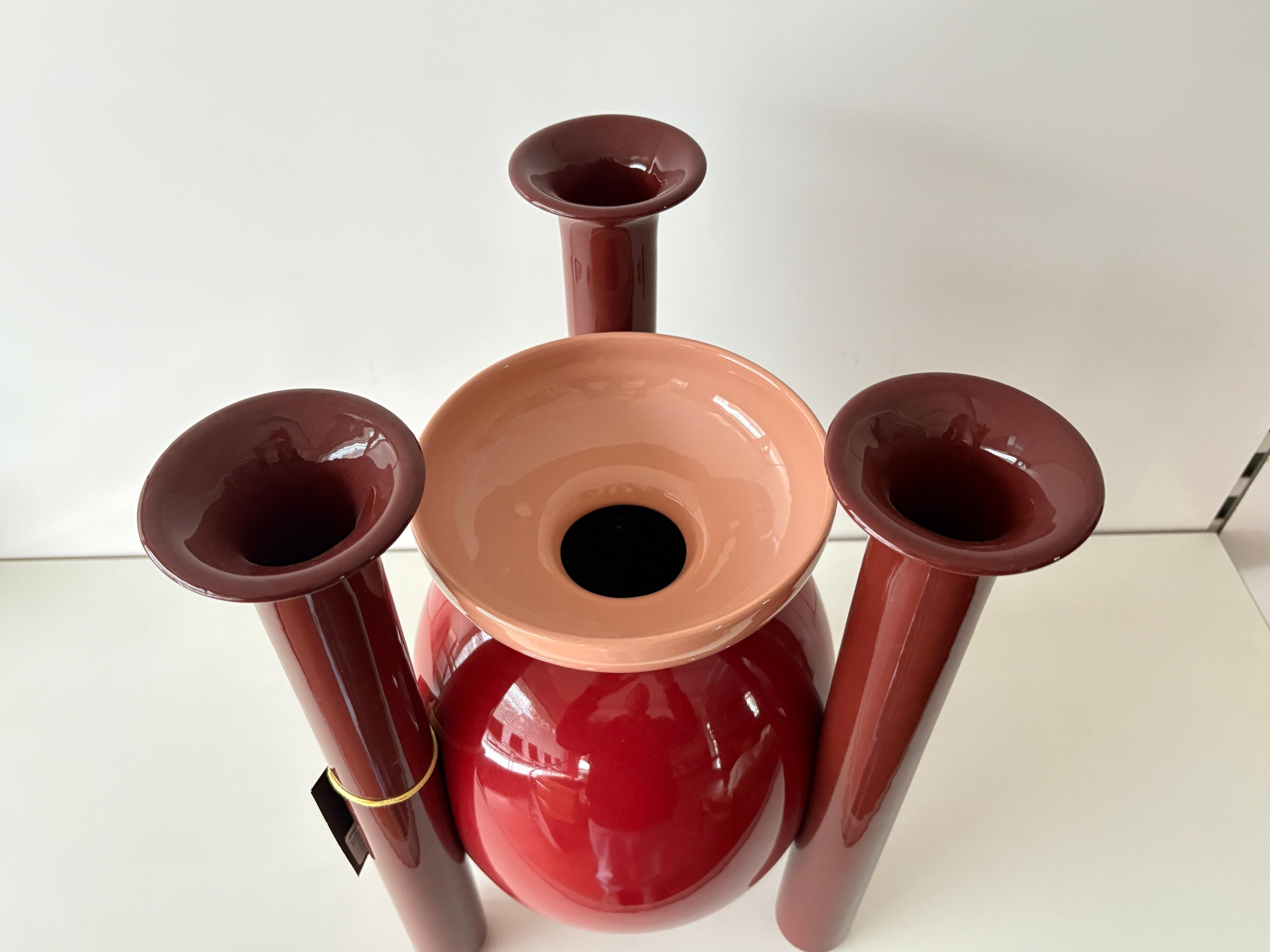 Contemporary Sculptural Explorer N3 Vase designed by Jamie Hayon for BD Barcelona For Sale