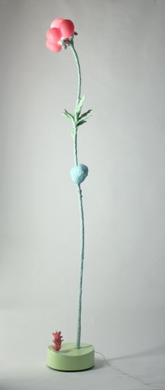 Sculptural Floor Lamp, Contemporary Design by Teemu Salonen, on Stock