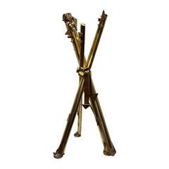 Sculptural Floor lamp, unique model by Michel Kiriliuk, France, Circa 1990's