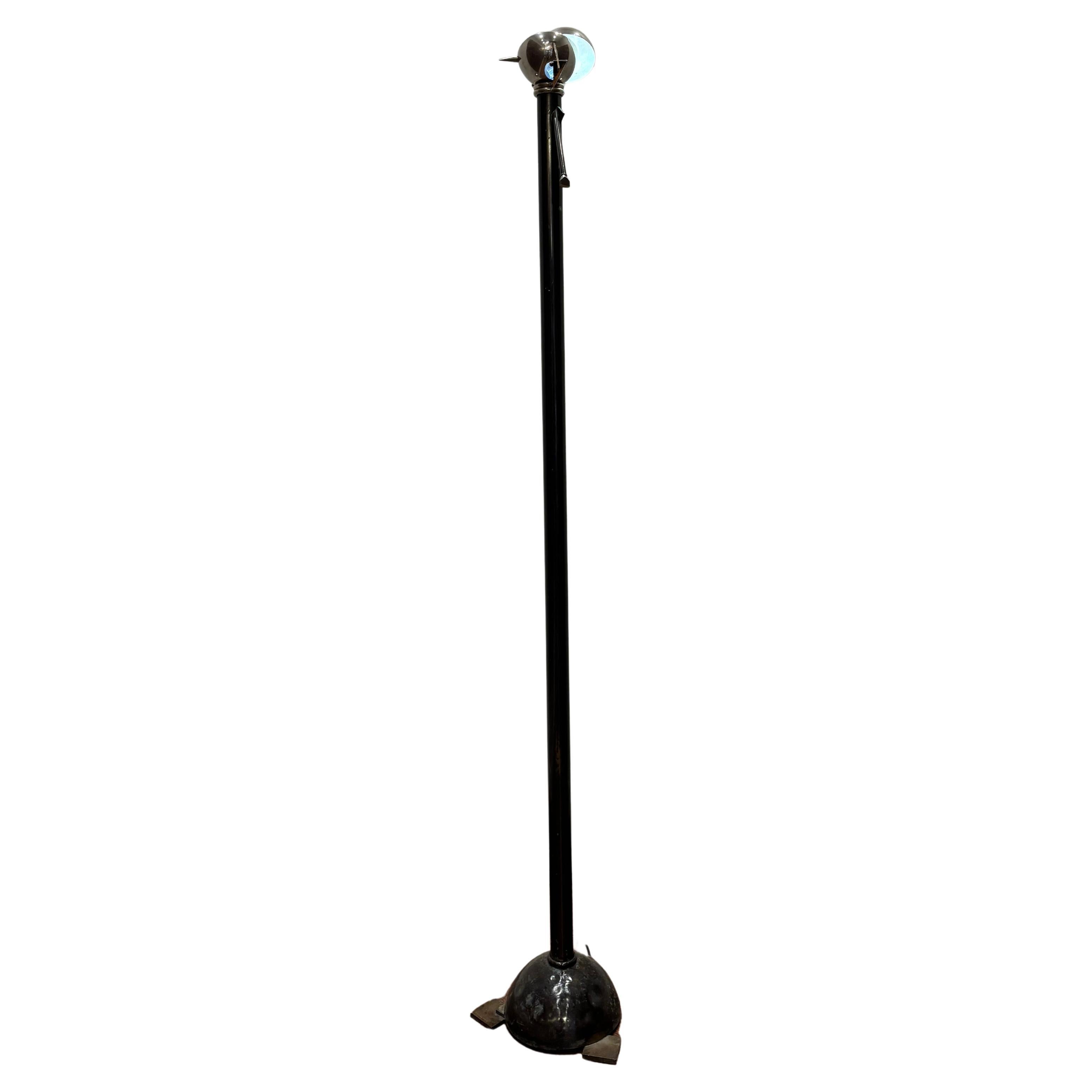 Lámpara de pie escultural, modelo único de Michel Kiriliuk, Francia, Circa 1990's en venta