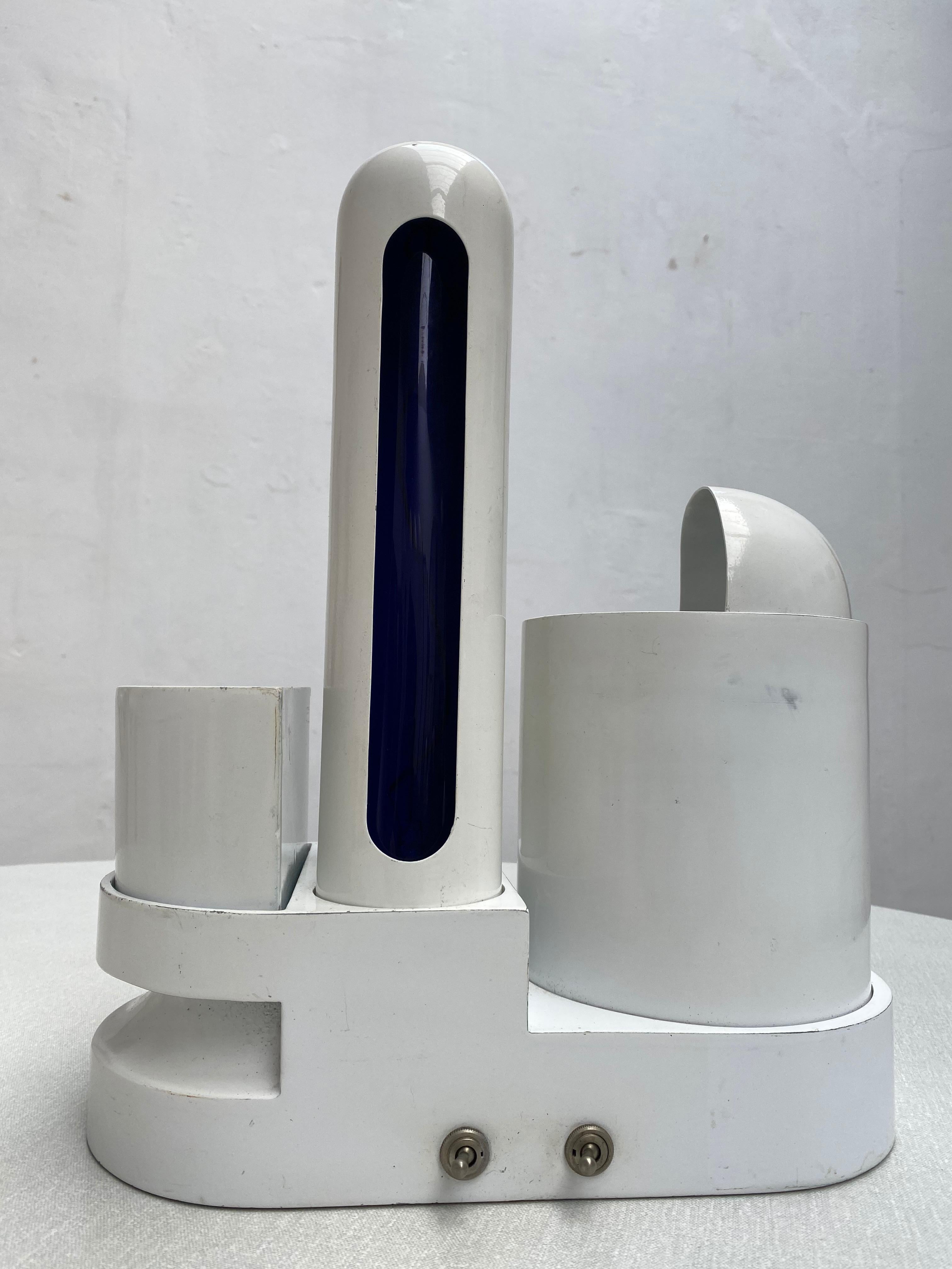 Italian Sculptural form 'Rimorchiatore' Table Lamp by Gae Aulenti for Candle, Italy, 1967