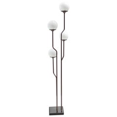 Sculptural Four Light Floor Lamp by Reggiani, Italy