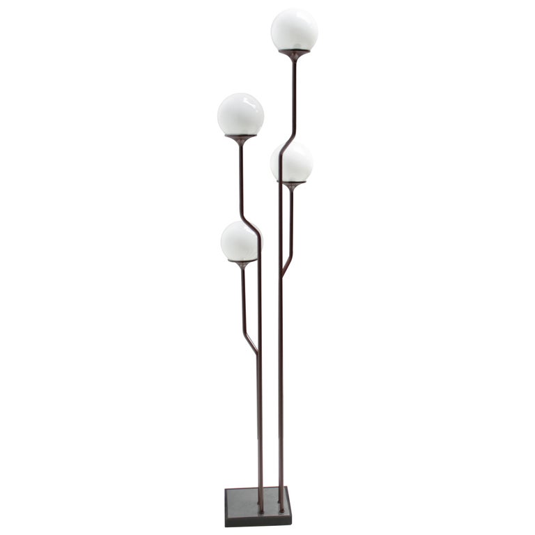 Sculptural Four Light Floor Lamp By Reggiani Italy For At 1stdibs Sculptural Four Light Floor Lamp By Reggiani Italy For