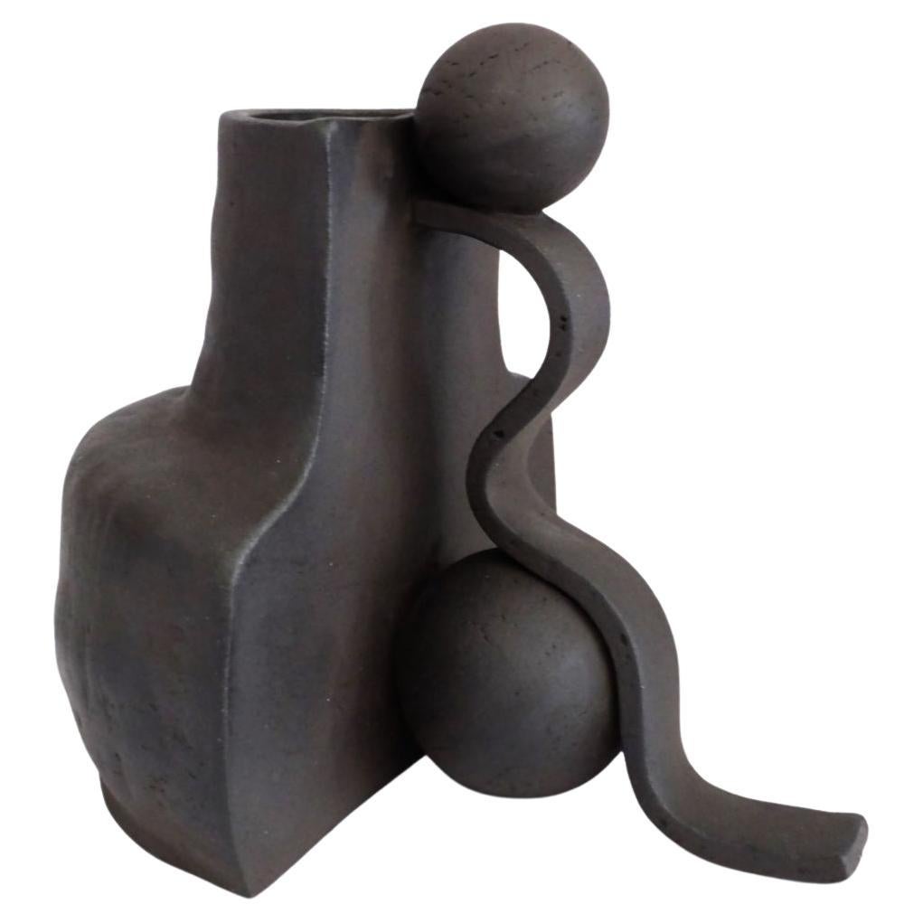 Sculptural Fragment Vase by Ia Kutateladze For Sale