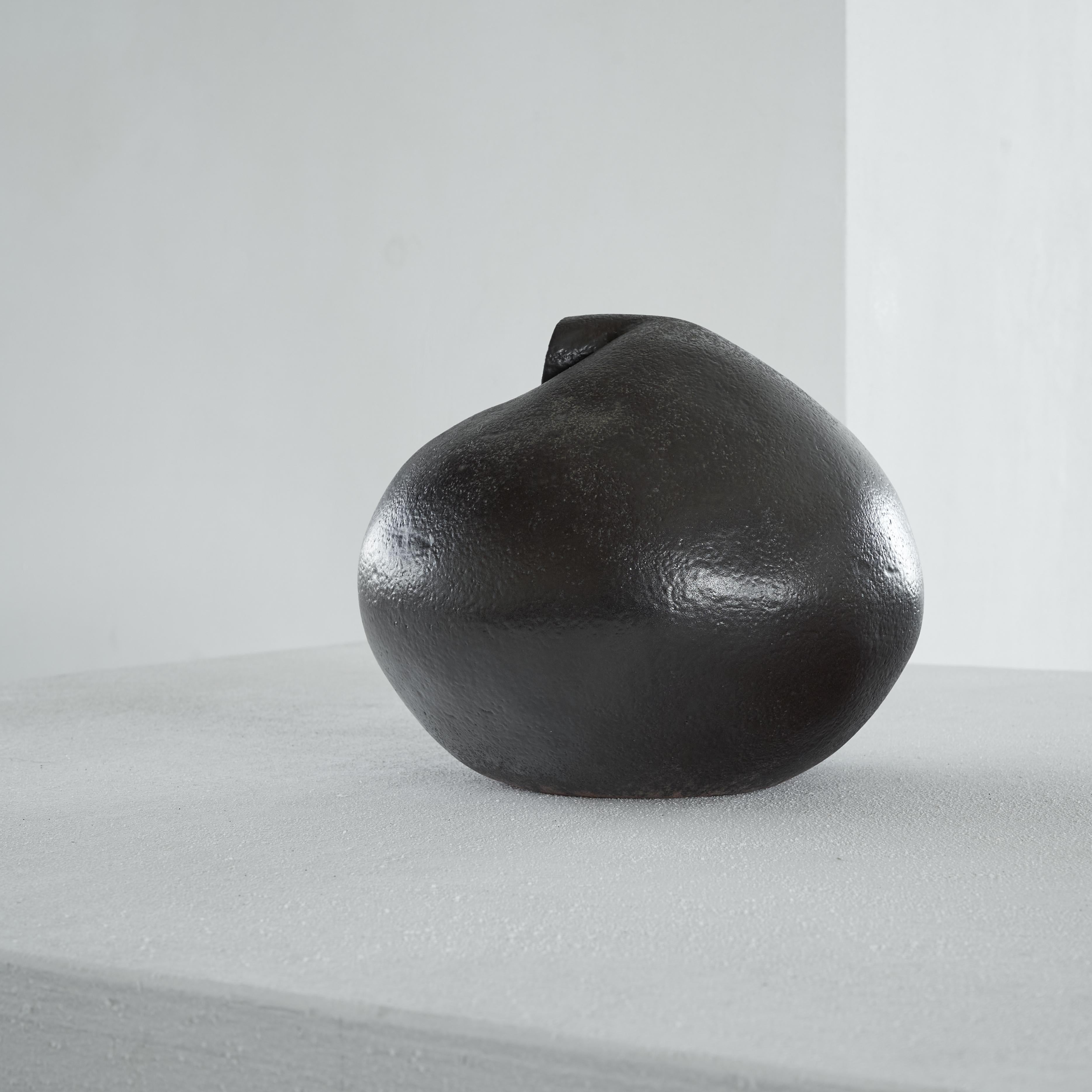 Mid-Century Modern Sculptural Freeform Studio Pottery Vase
