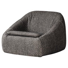 Sculptural French lounge chair, 1960s.