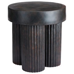 Sculptural Gear Side Table