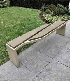 Sculptural Geometric Prototype Bench Attributed to  Arne Quinze, Belgium 2000