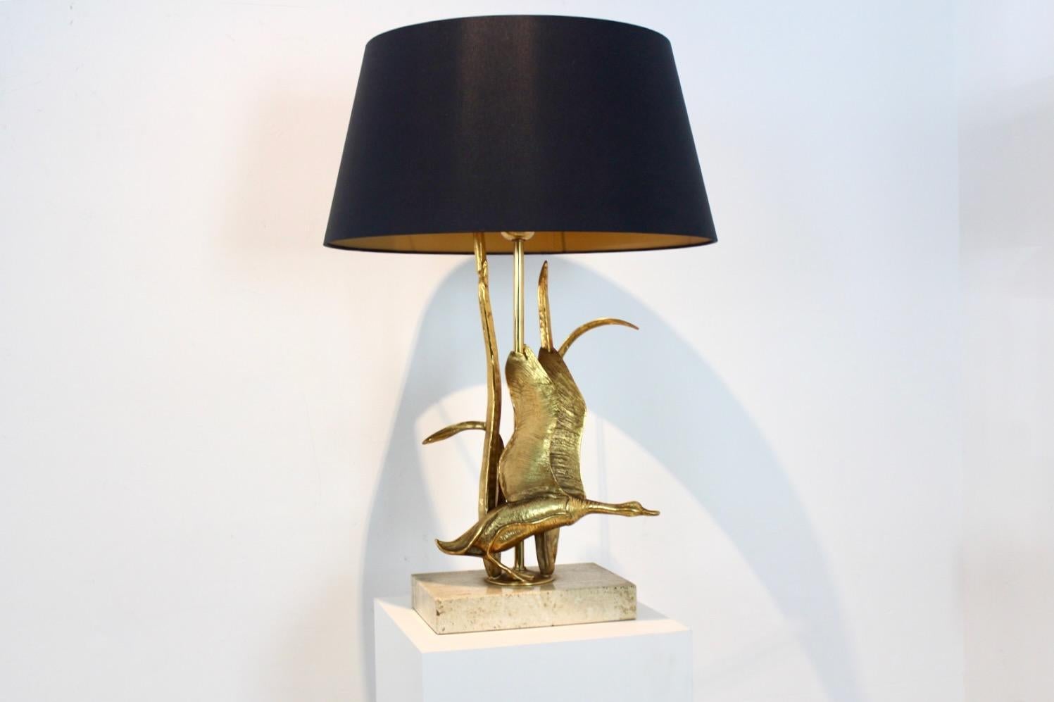 gold duck lamp