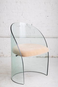 Sculptural Glass Chair by Fiam Italia