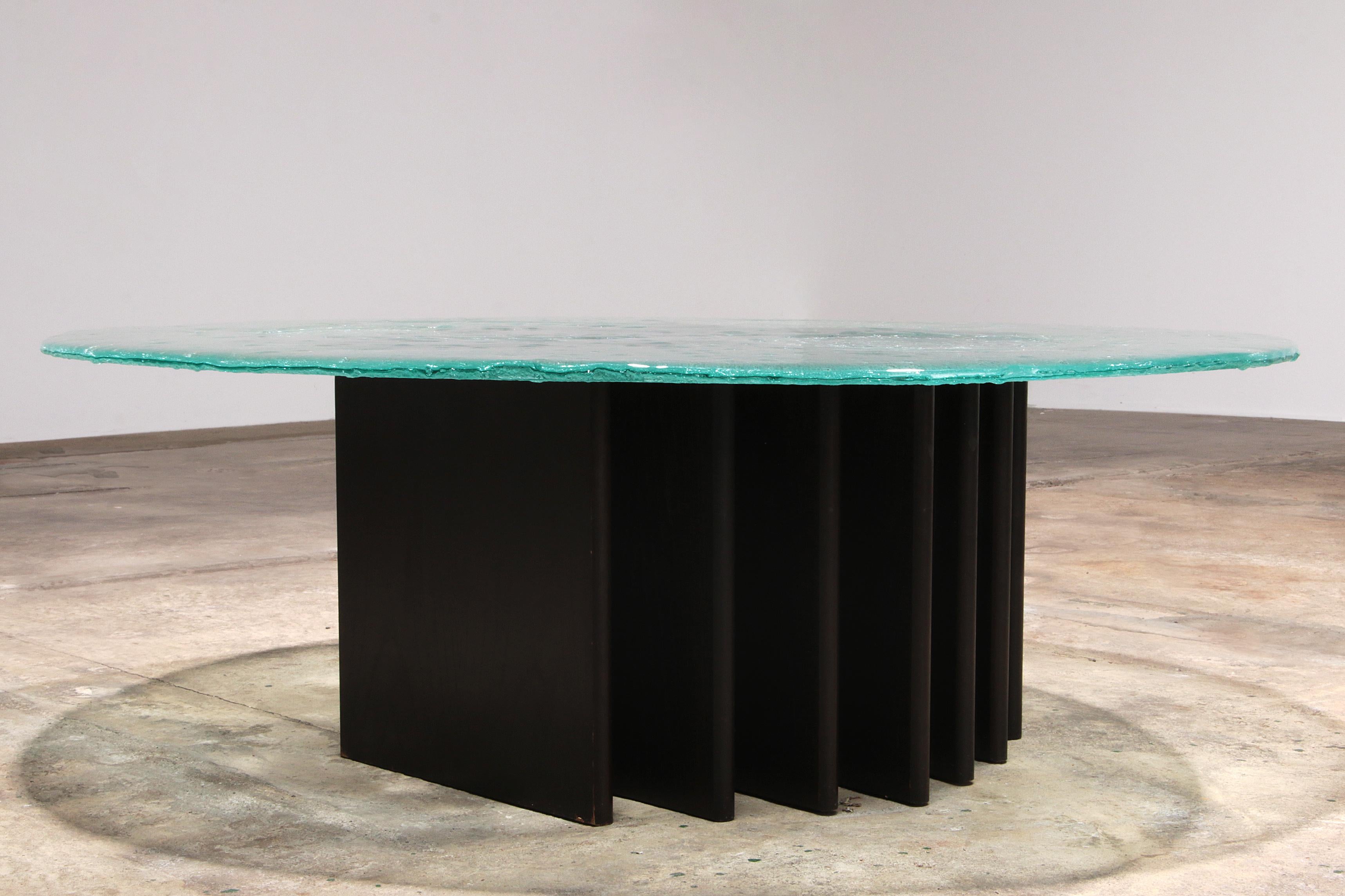 Table basse sculpturale de Heinz Lilienthal, Allemagne, 1970 en vente 4
