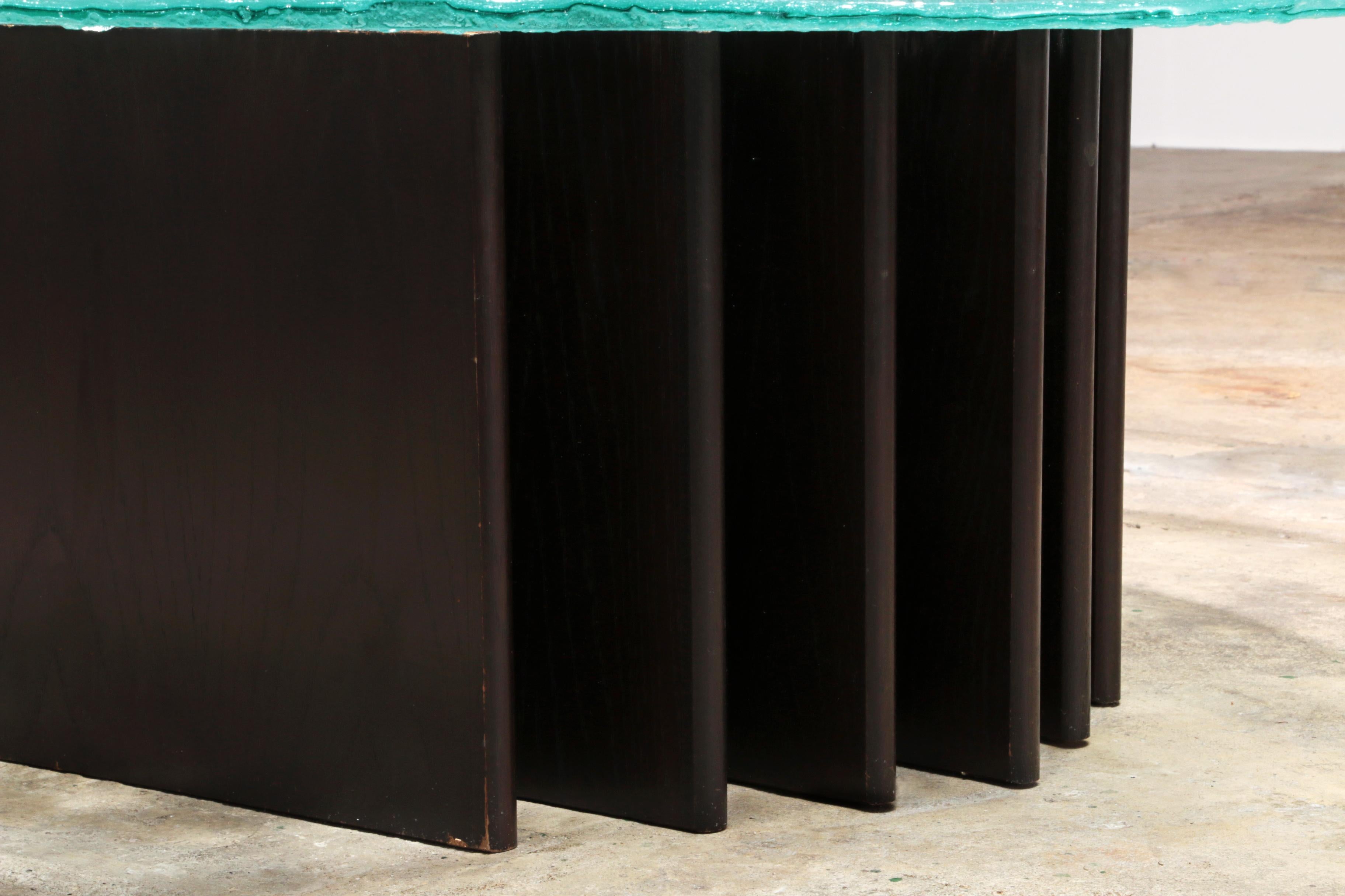 Table basse sculpturale de Heinz Lilienthal, Allemagne, 1970 en vente 5