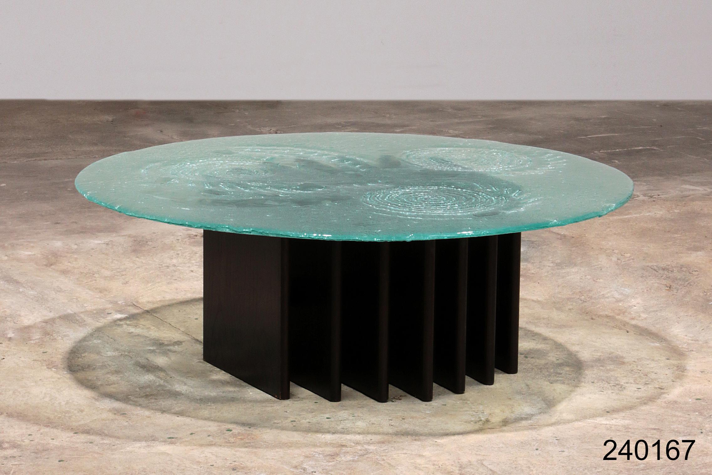 Table basse sculpturale de Heinz Lilienthal, Allemagne, 1970 en vente 9