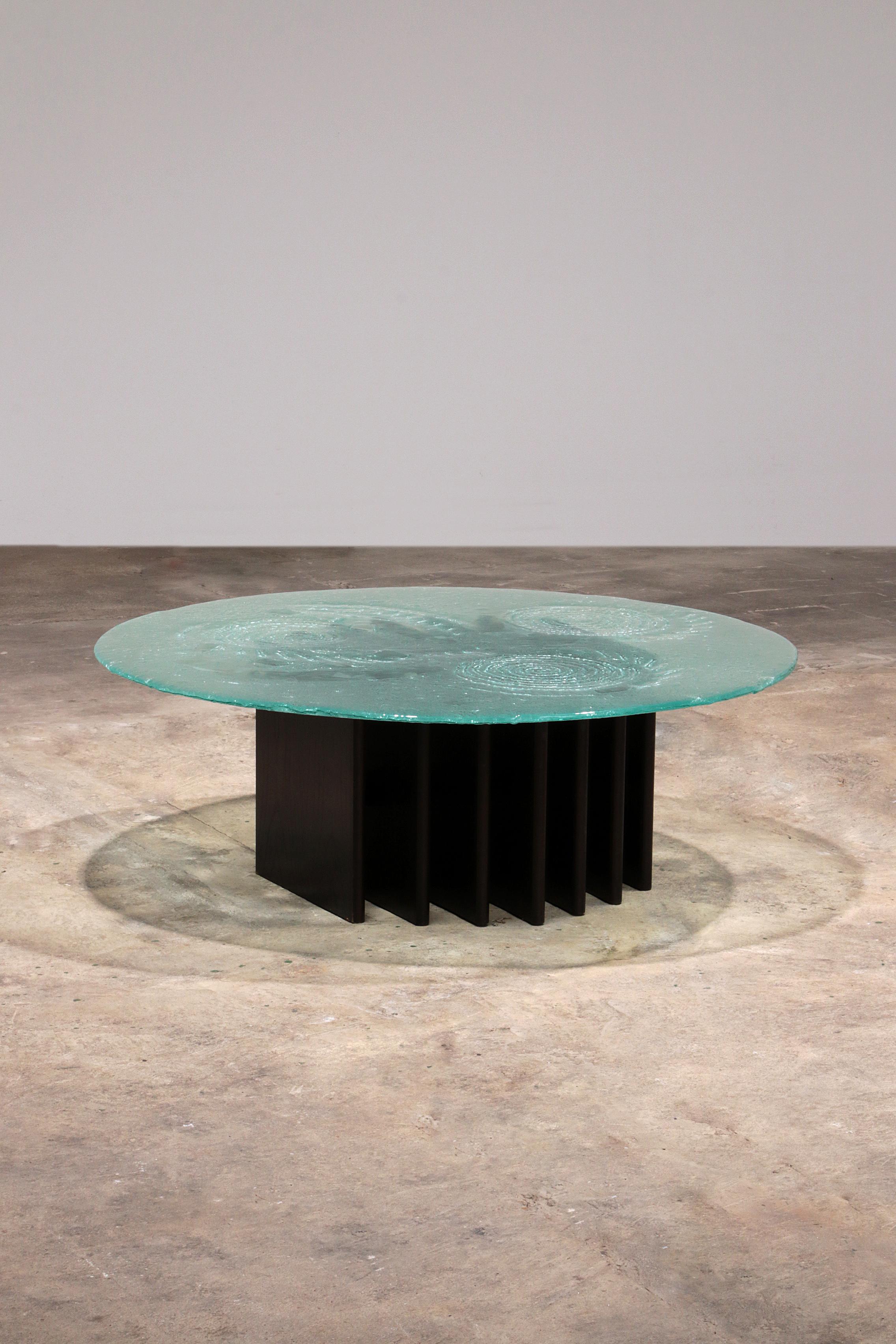Mid-Century Modern Table basse sculpturale de Heinz Lilienthal, Allemagne, 1970 en vente