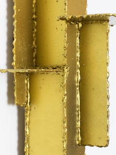 Sculptural Gold "Sea Shelf" by Tron Meyer