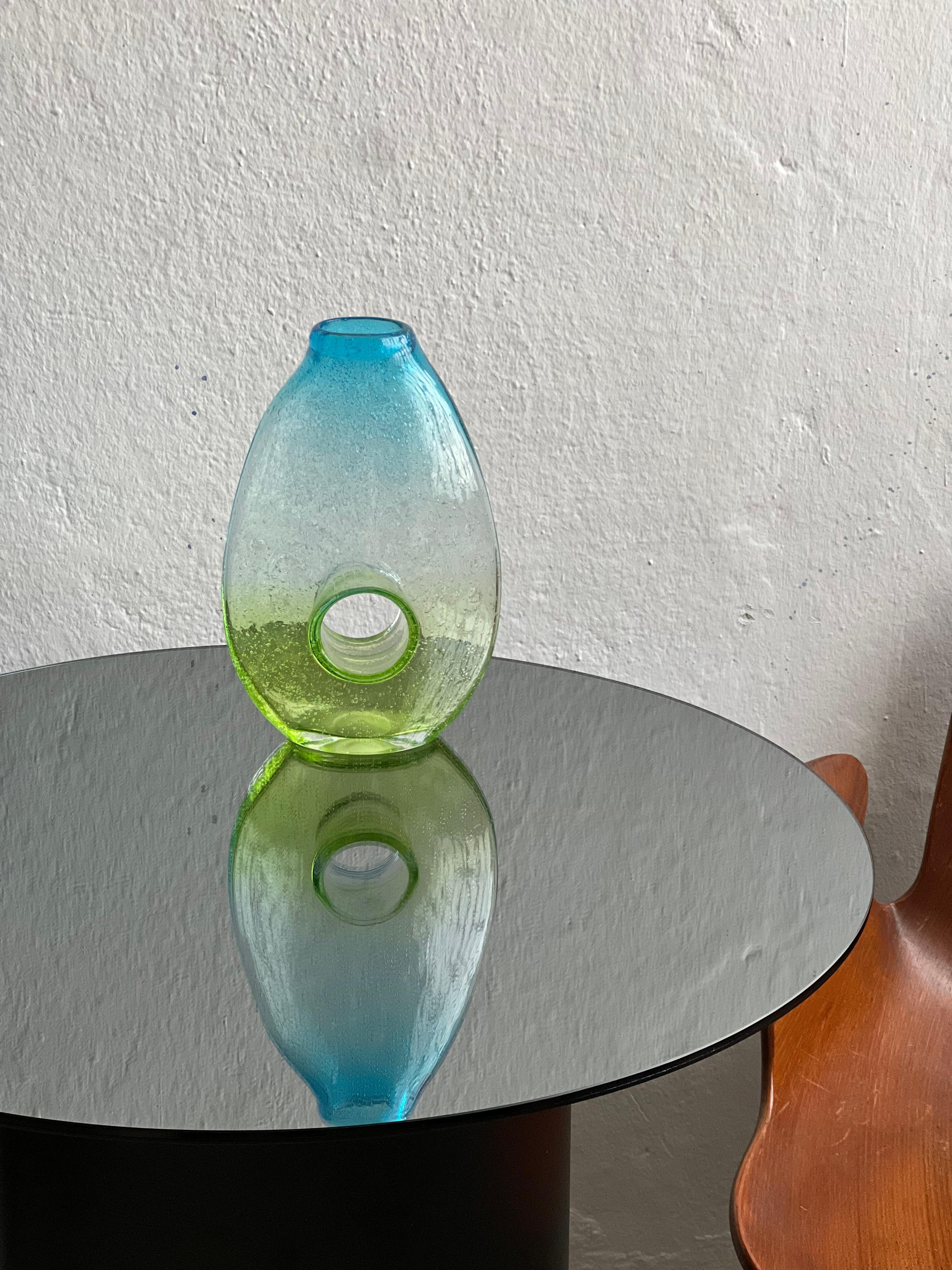 Vase sculptural Greene & Greene, accent décoratif, accessoire de bibliothèque en vente 6