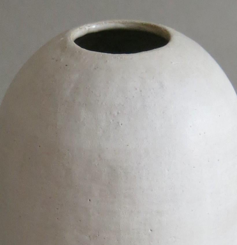 American Sculptural Hand-Built Ceramic Stoneware BBL-8 Vessel by Humble Matter For Sale