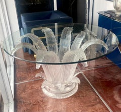 Sculptural Hand Carved Cactus Table