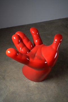 Sculptural Hand Chair from the 80's