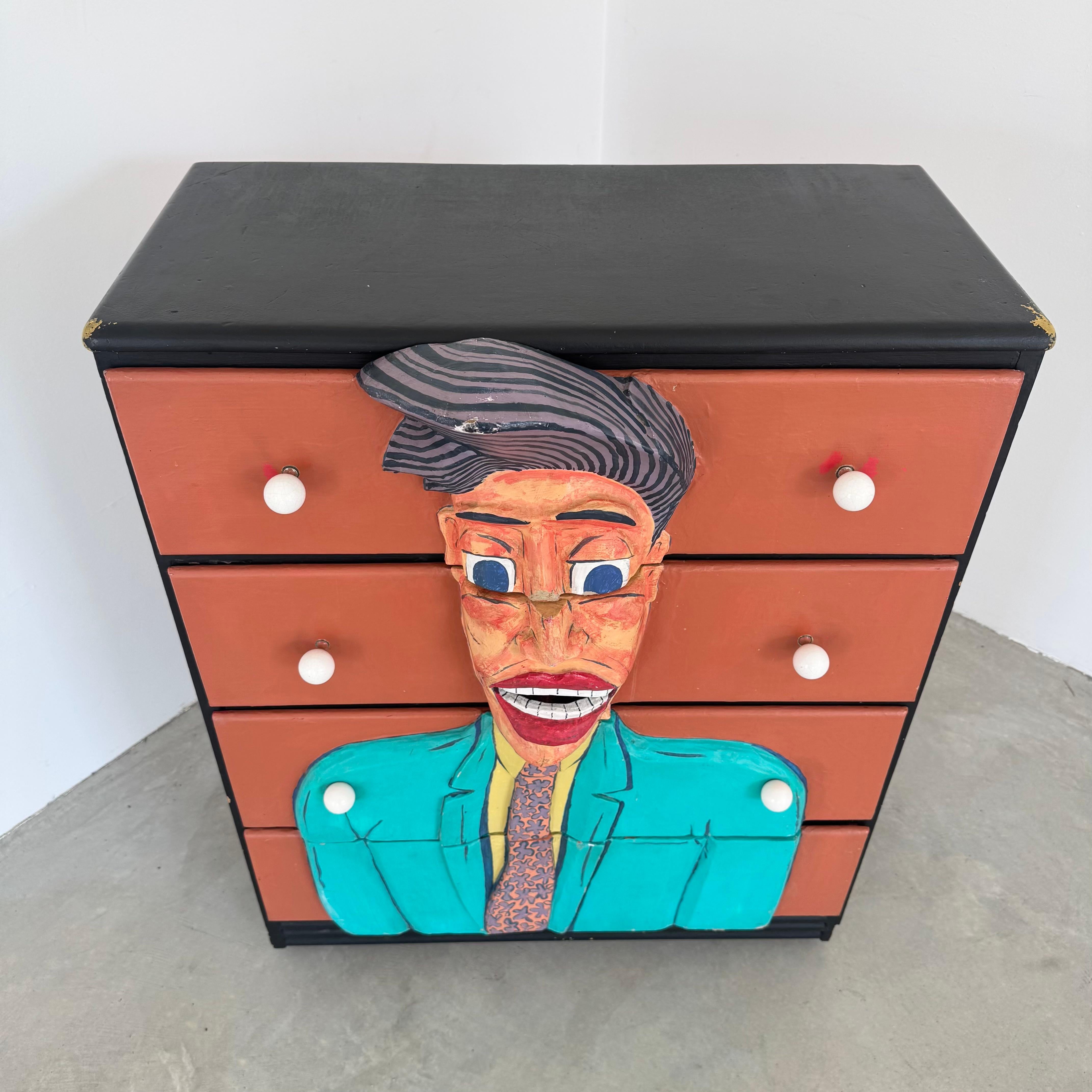 Skulpturale Hand Made Pop Art Kommode, 1992 USA im Angebot 2
