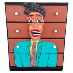 Commode sculpturale Hand Made Pop Art, 1992 USA