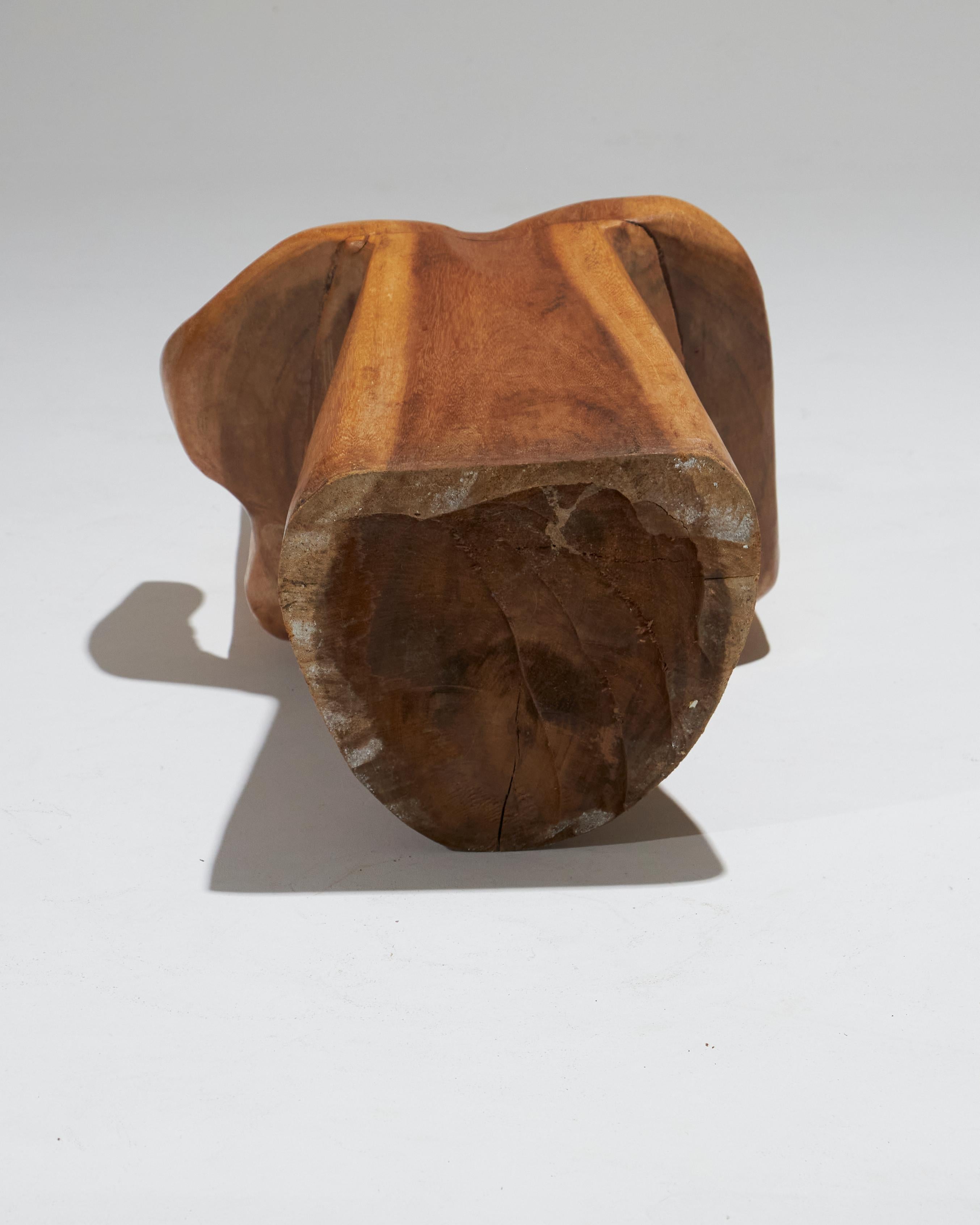 Sculptural Hand-Shaped Armchair in Wood, 1960 10