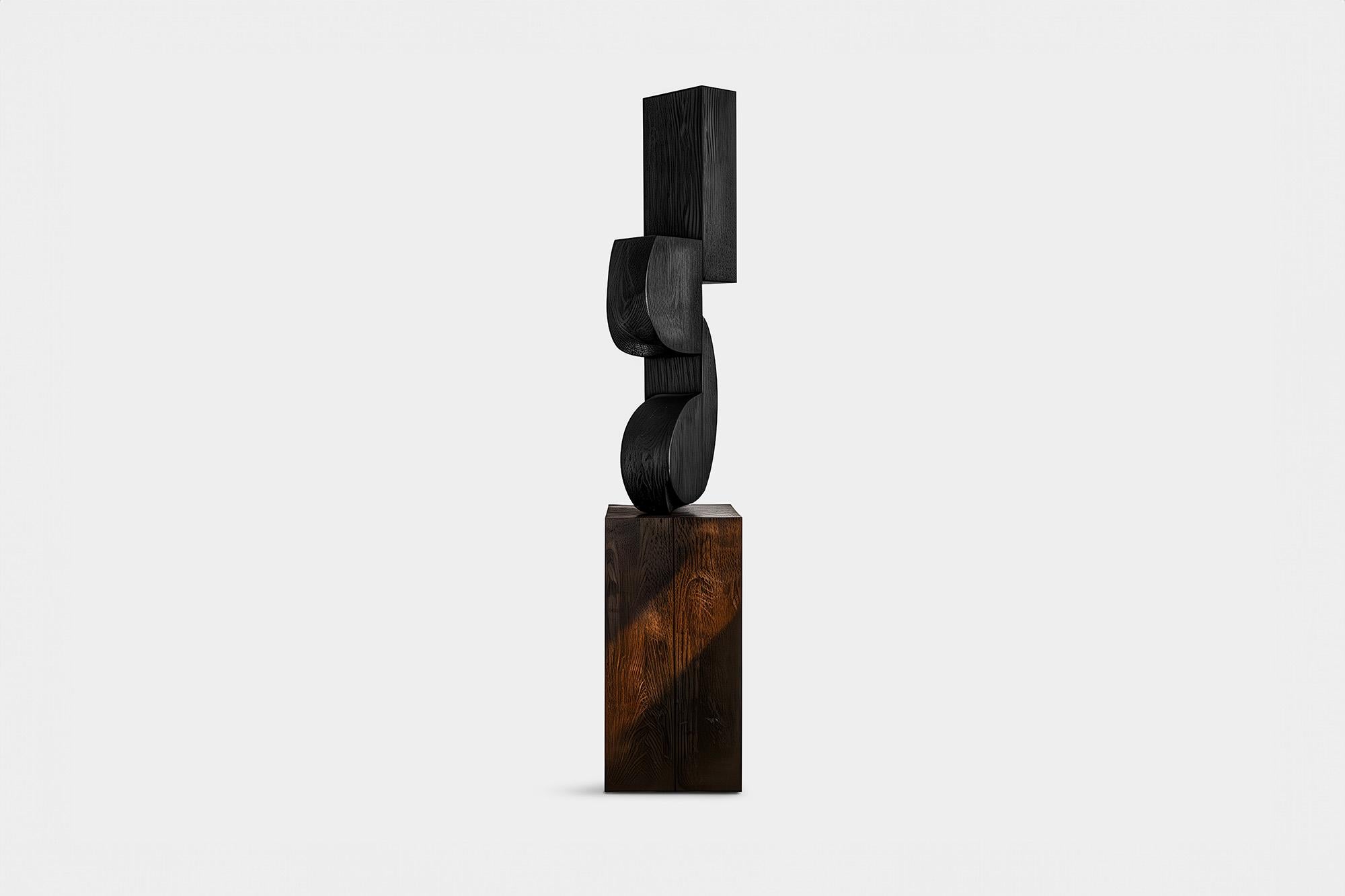 Sculptural Harmony Unseen Force #47: Joel Escalona's Oak Coffee Table

———
This monolithic sculpture, designed by the talented Artist Joel Escalona, is a towering example of beauty in craftsmanship. Hand and digital machine made; the standing