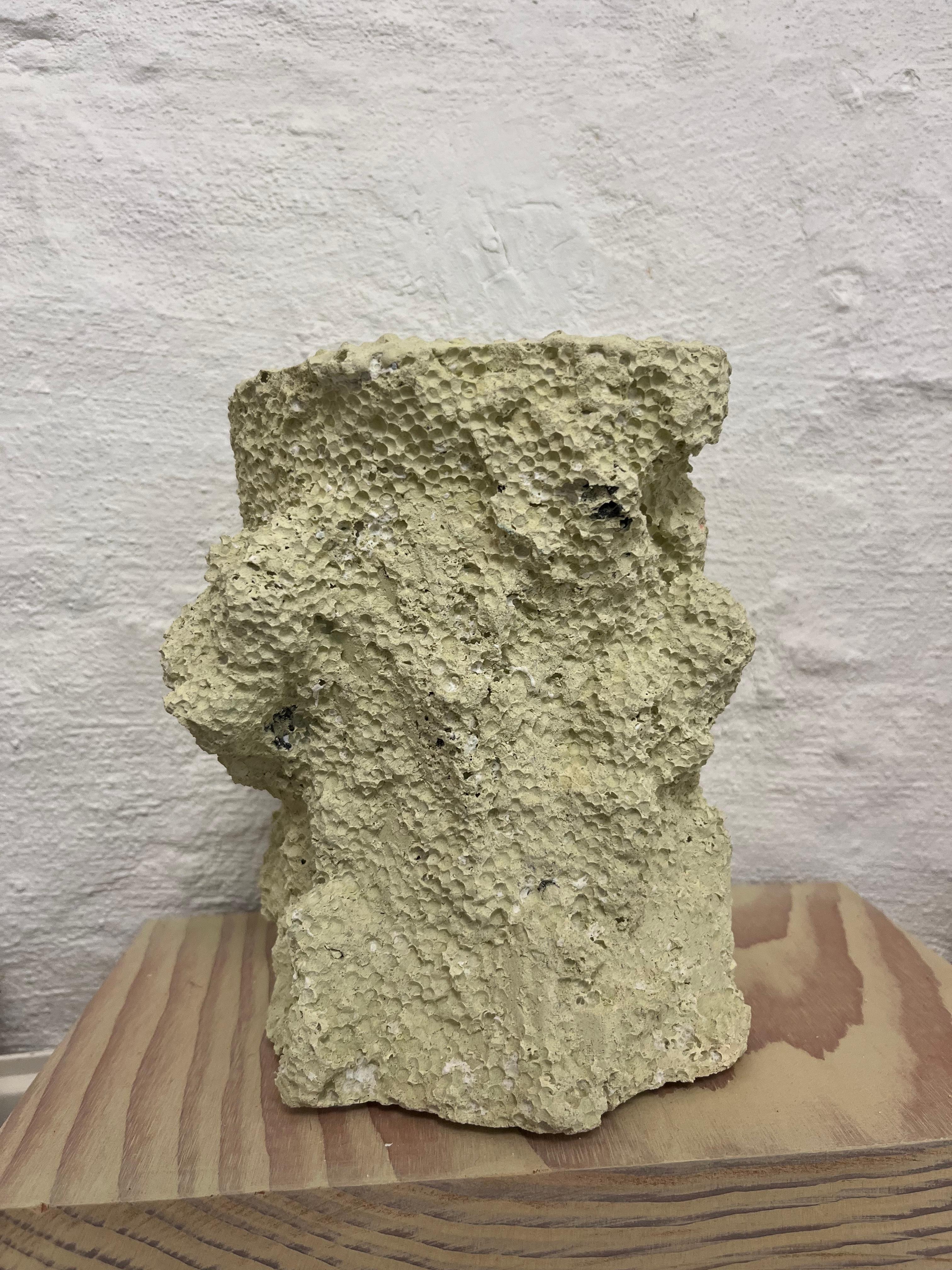 Danese Vaso ICC scultoreo (verde) in vendita