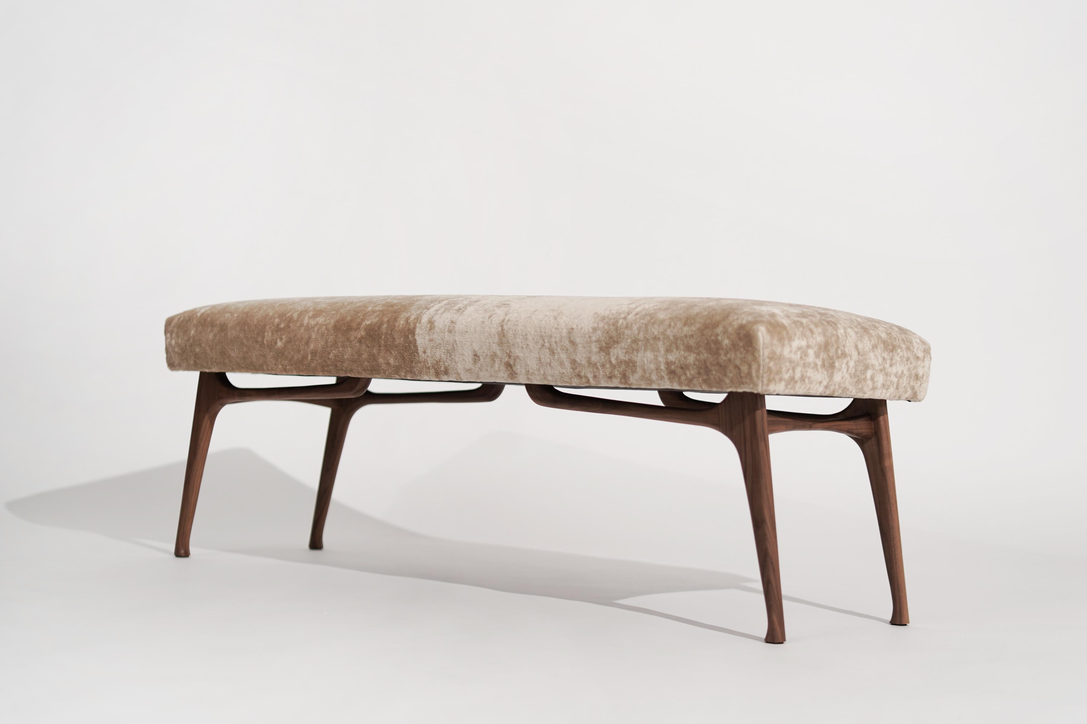Contemporary Sculptural ICO Bench by Stamford Modern For Sale