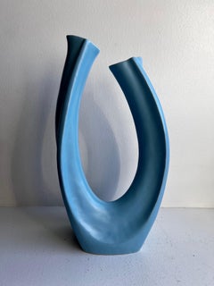 Sculptural Ikebana Ceramic Vase, circa 1965