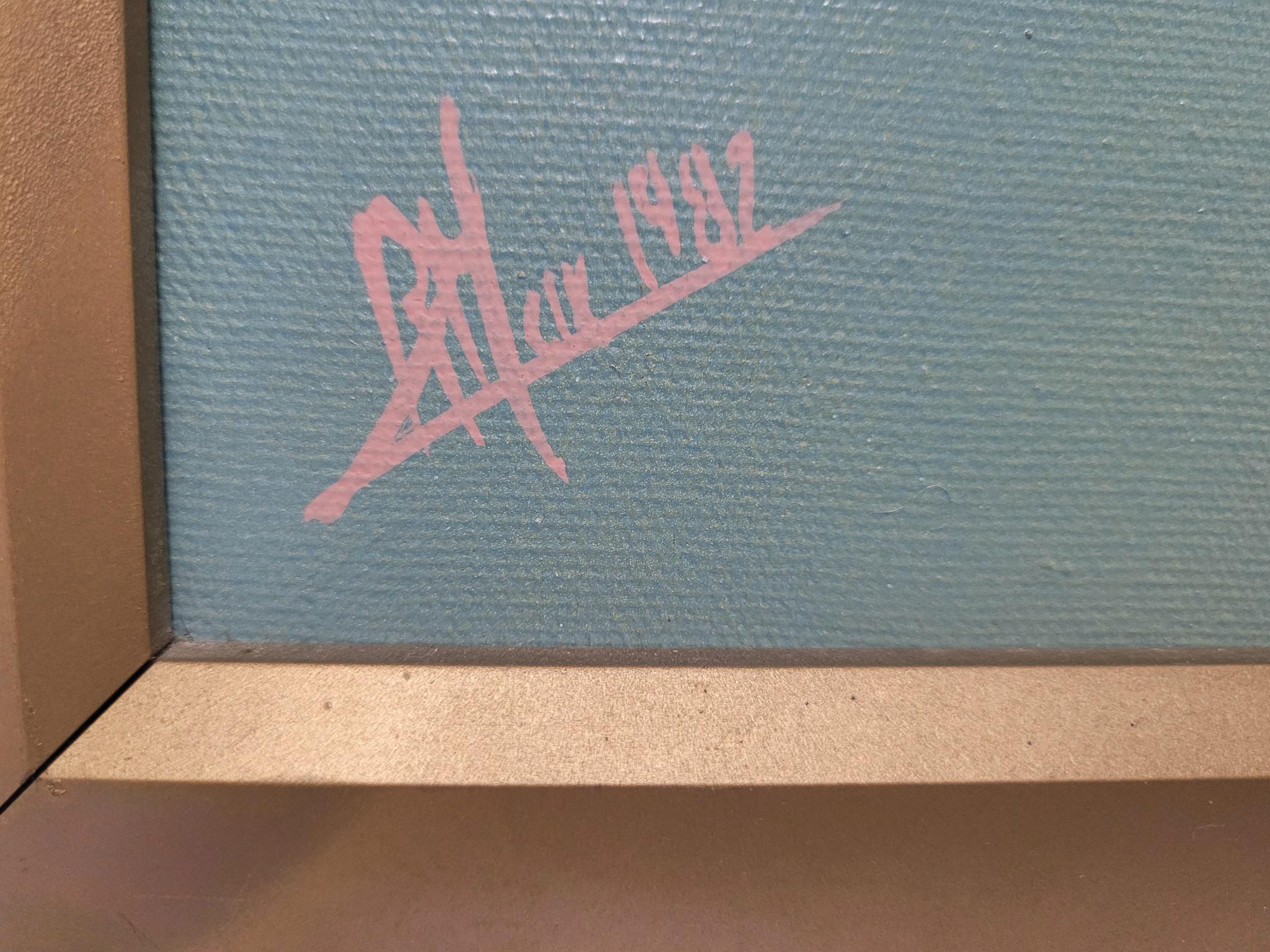 Canvas Sculptural Impasto: Set of 3 Abstract Figurative Paintings by Max Roumieu For Sale