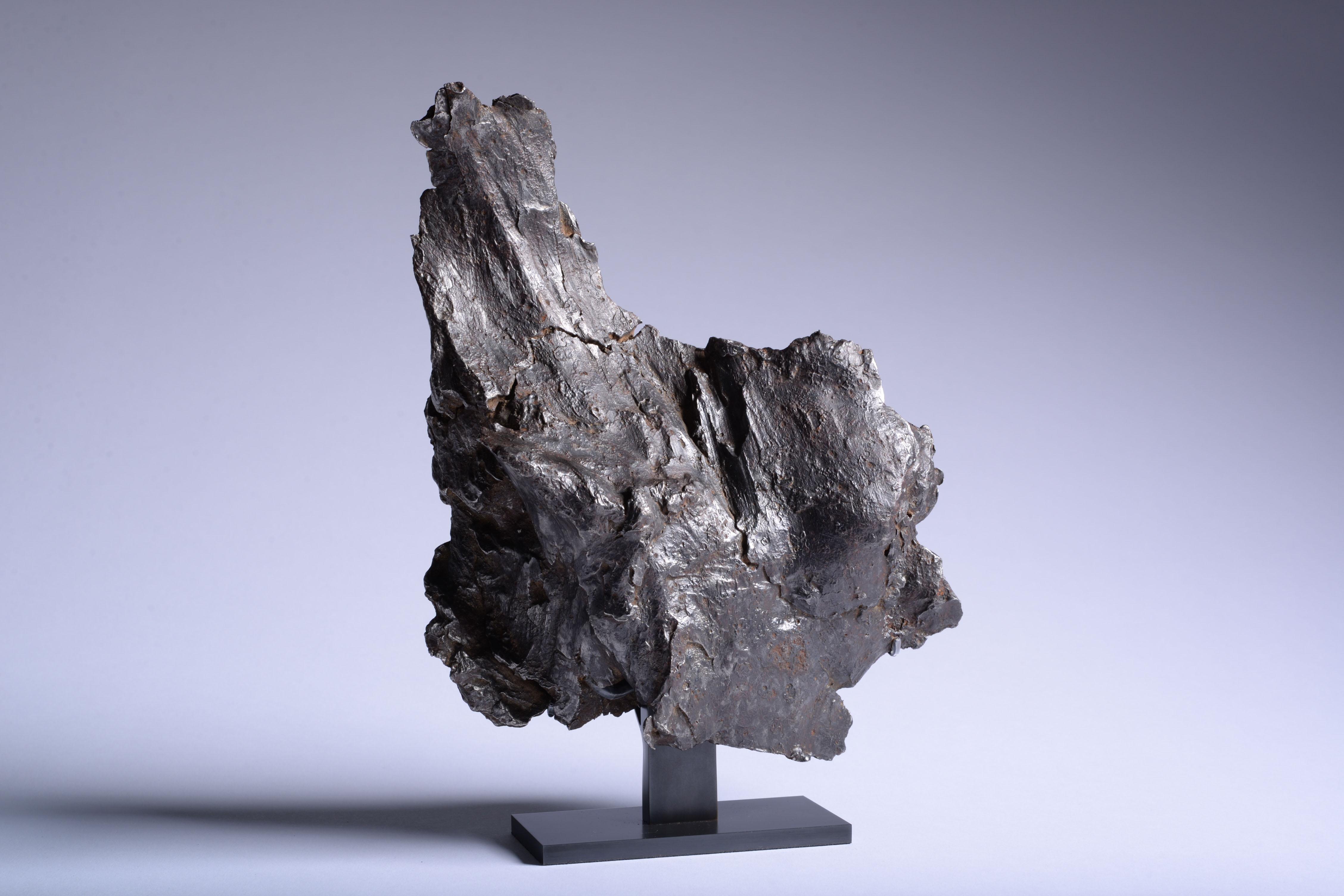 Meteorite Sculpture Formed by Atmospheric Explosion In Excellent Condition For Sale In London, GB