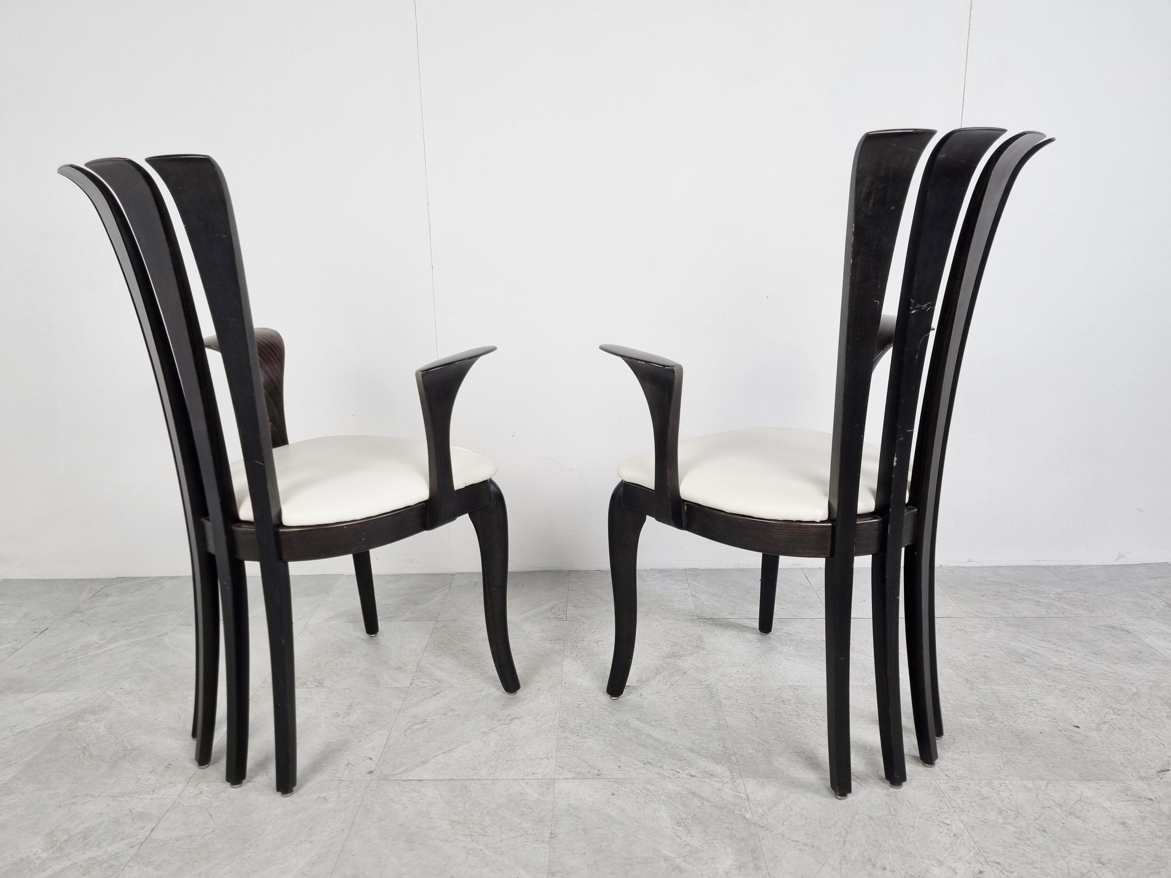 Sculptural Italian Armchairs by Sibau, 1990s 1