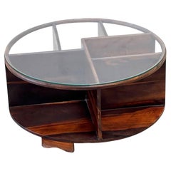 Sculptural Italian coffee table