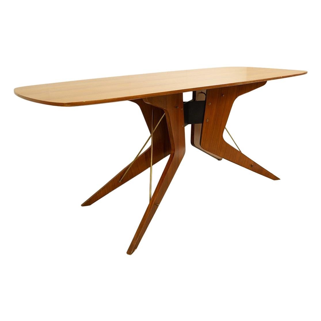 Sculptural Italian Dining Table