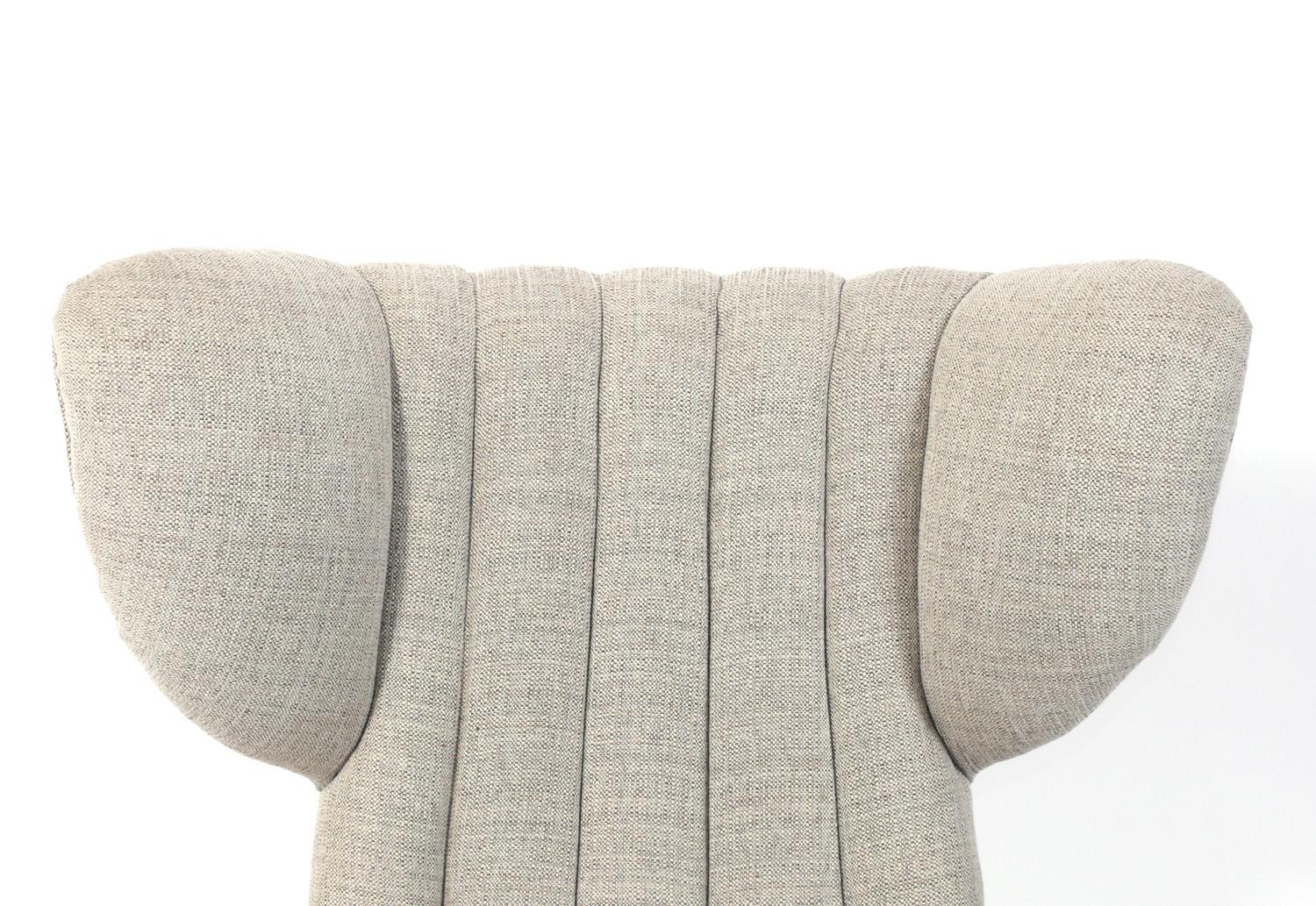 Silla de salón italiana escultural a la manera de Franco Campo y Carlo Graffi en Bueno estado para la venta en Atlanta, GA