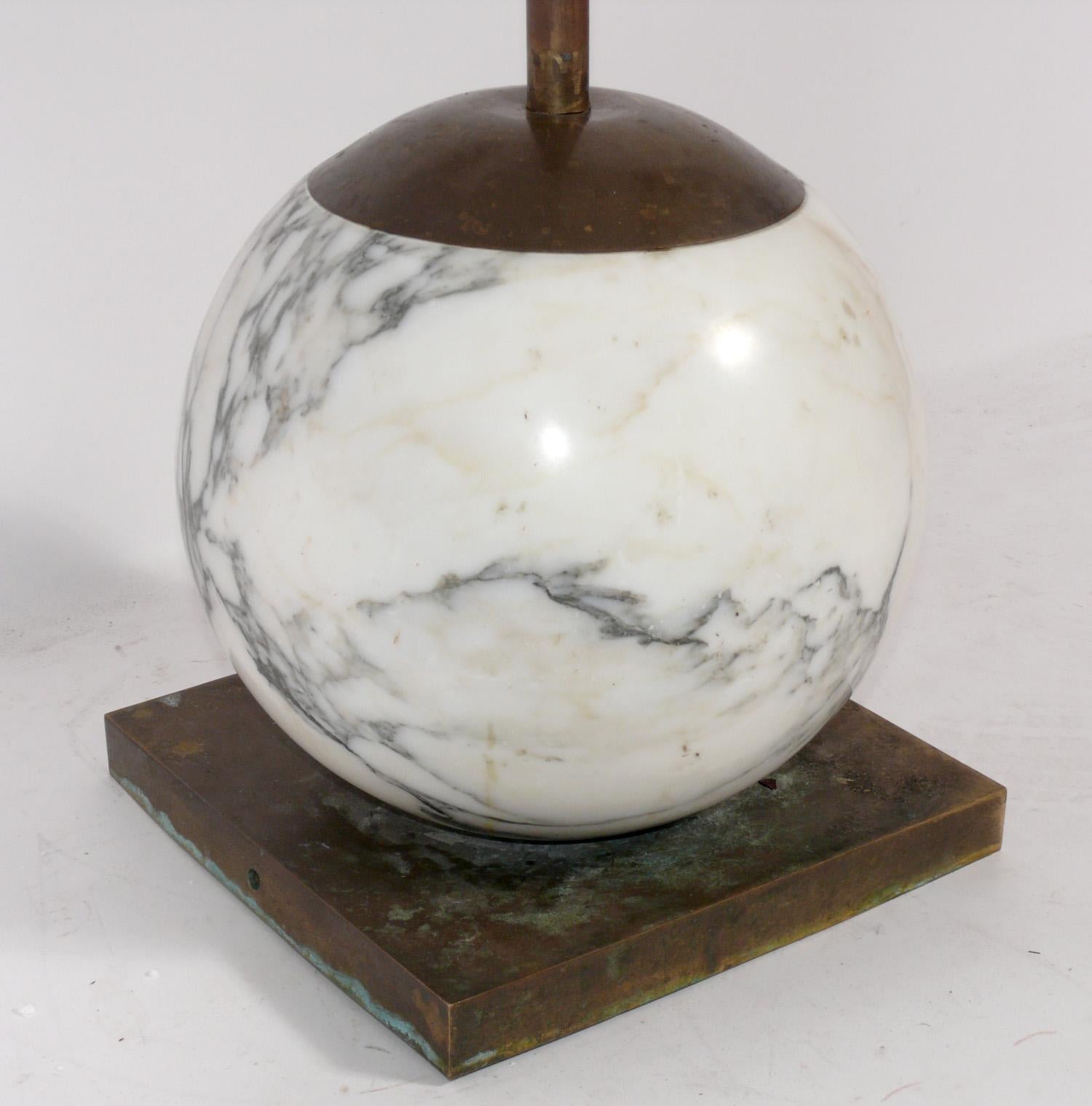 marble ball lamp