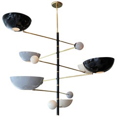 Sculptural Italian "Mobile" Chandelier