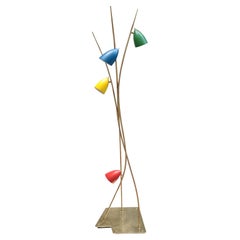 Sculptural Italian Modernist Floor Lamp