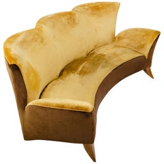 Sculptural Italian Sofa, 1960s