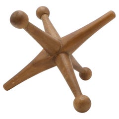 Sculptural Jack Made in Wood