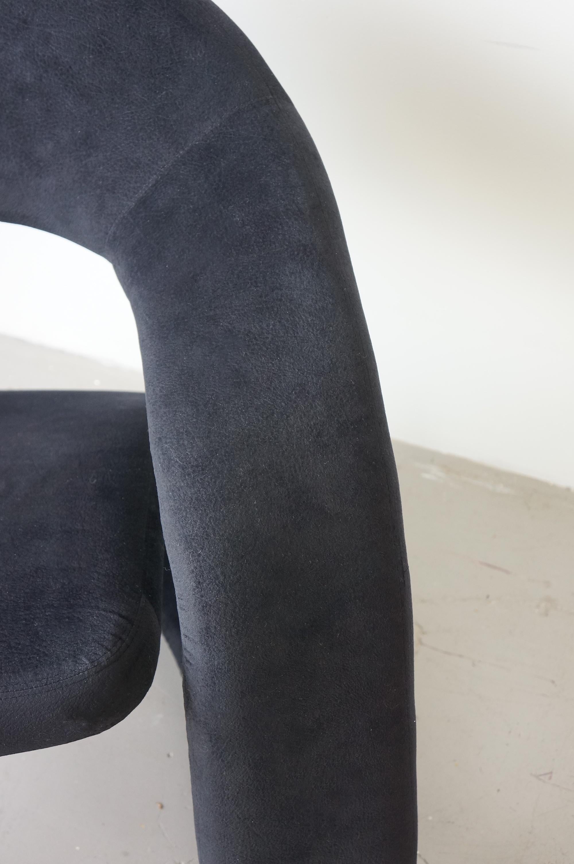 Ultrasuede Sculptural Jaymar chairs 