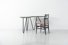 Sculptural Kidney Shaped Writing Desk, France, 1950