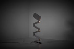 Skulpturale kinetische Stehlampe in von Obor, Italien 1970