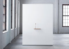 Sculptural Kukkii Shelf in Walnut by Antrei Hartikainen