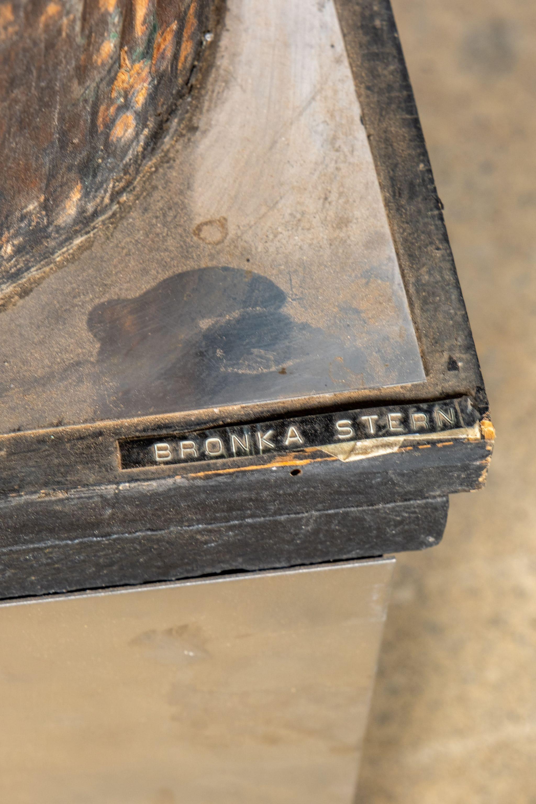 Lampadaire « Labyrinthe » sculptural de Bronka Stern en vente 1